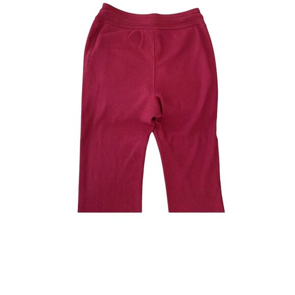 CALVIN KLEIN Performance Waffle Knit High Waist Flare Pants Size XL New MSRP $60 - Picture 6 of 11